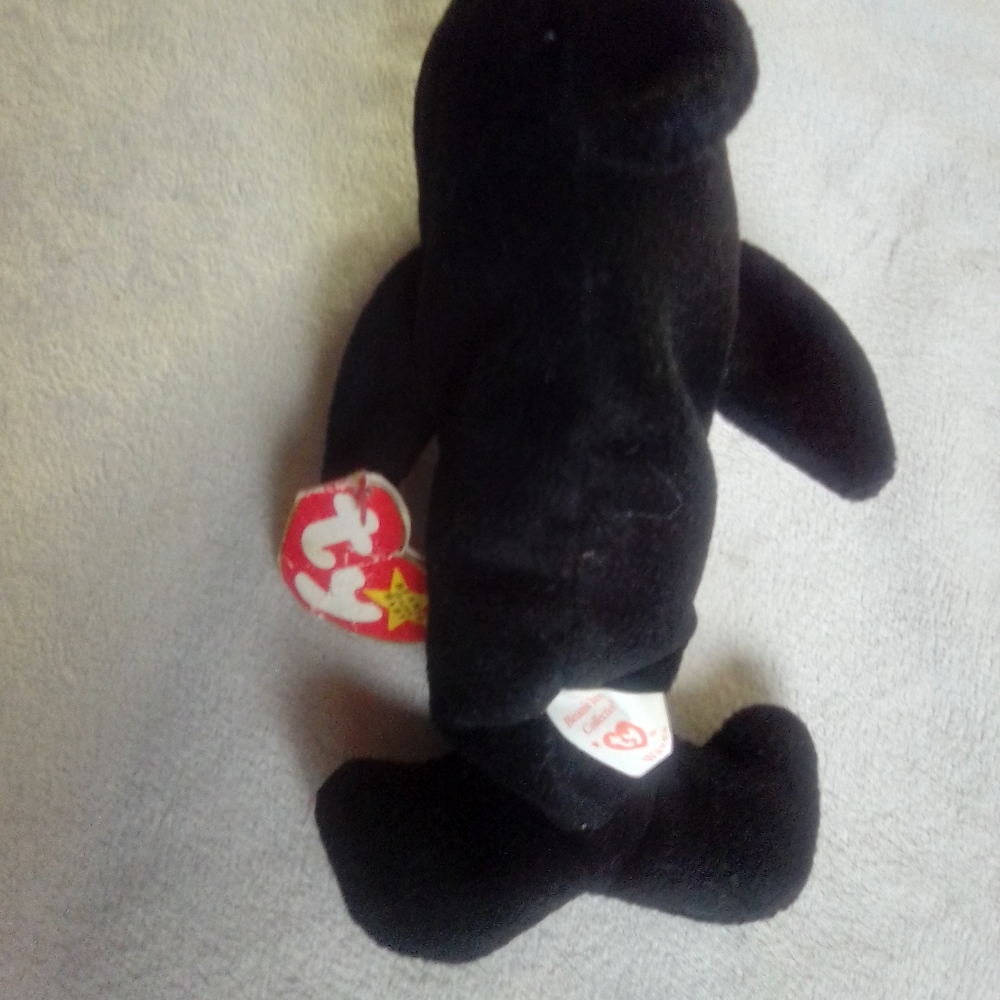 TY ,ORIGINAL, PVC, 96' Waves the Whale. - Picture 6 of 8